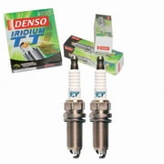 2 pc DENSO 4705 Iridium TT Spark Plugs for 90919-01249 90919-01263 90919-01279 IKBH20TT Ignition Wire Secondary Fits select 2018-2021 TOYOTA CAMRY, 2017-2021 TOYOTA HIGHLANDER