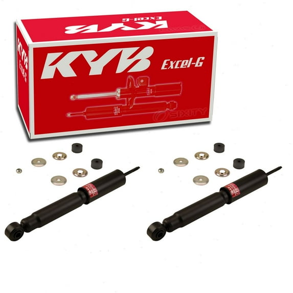 2 pc Front Shock Absorbers compatible with GMC Sierra 3500 HD 2007-2010 - Recommended OEM Replacement