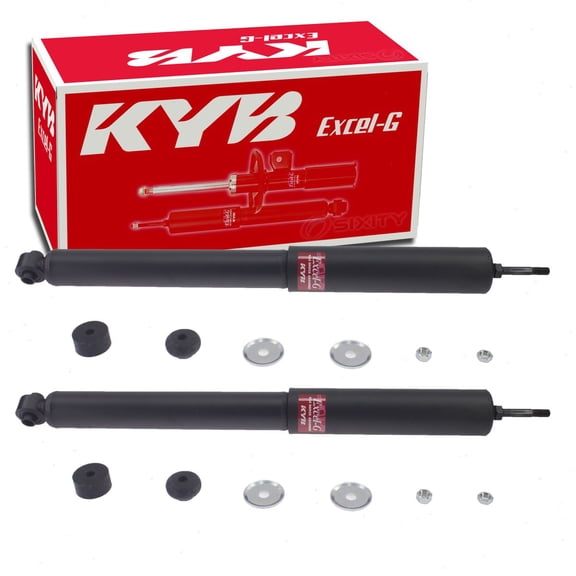 2 pc Front Shock Absorbers compatible with Jeep Wrangler JK 2018