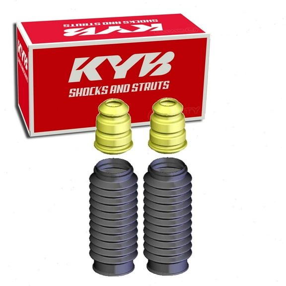 2 pc Front Suspension Strut Bellows compatible with Hyundai Santa Fe Sport 2013-2018