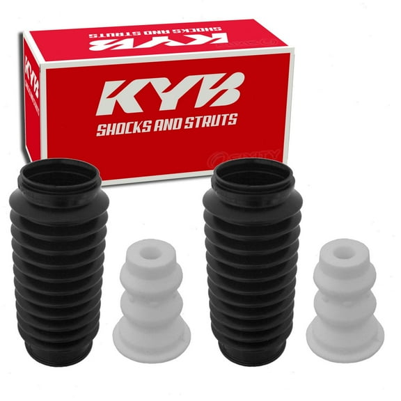 2 pc Front Suspension Strut Bellows compatible with Nissan Altima 2.5L 3.5L L4 V6 2007-2017