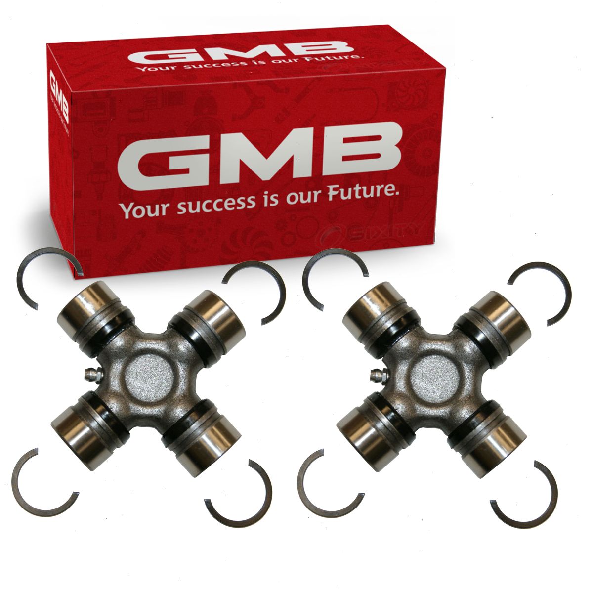 3PC GMB Rear Shaft All Joints U Universal Joint For 1992-1994 Toyota Pickup