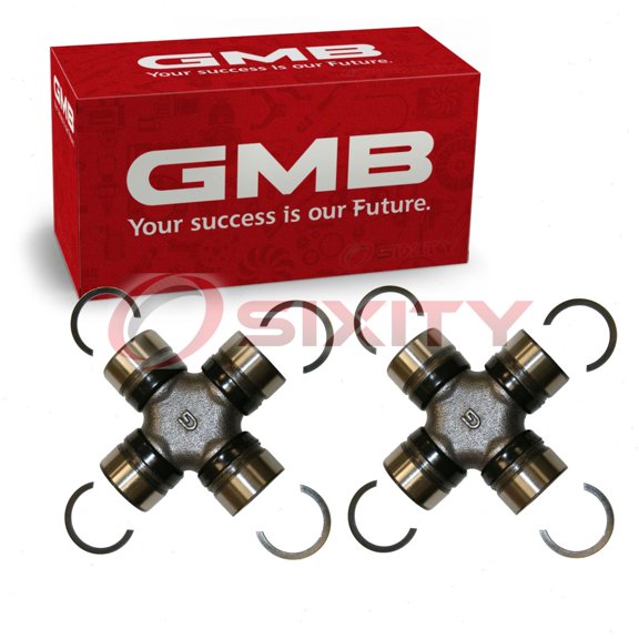 2 pc GMB Front Wheels All Universal Joints compatible with Chevrolet K30 Pickup 1973-1974