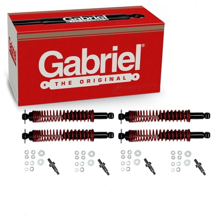 2 pc Gabriel 43060 Variable-Rate Shock Absorbers for Spring Strut Steering Suspension Shocks Struts Fits select: 1970 CHEVROLET MALIBU, 1966-1969 CHEVROLET CHEVELLE