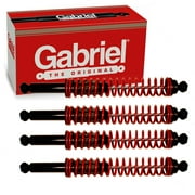 2 pc Gabriel 43181 Variable-Rate Shock Absorbers for Spring Strut Steering Suspension Shocks Struts Fits select 1999-2018 CHEVROLET SILVERADO, 2008-2018 GMC SIERRA