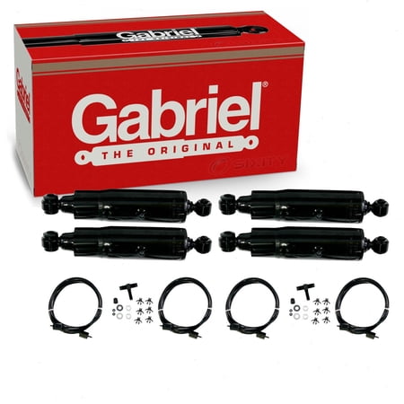 2 pc Gabriel 49106 HiJackers Shock Absorbers for Spring Strut Steering Suspension Shocks Struts