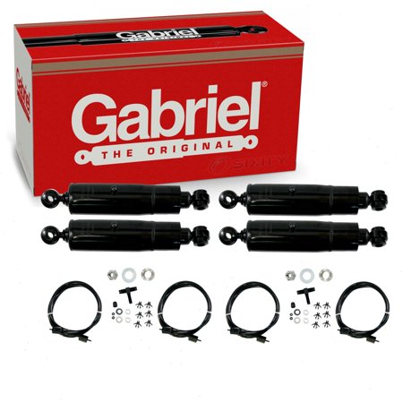 2 pc Gabriel 49110 HiJackers Shock Absorbers for Spring Strut Steering Suspension Shocks Struts Fits select: 1966-1976 PLYMOUTH VALIANT, 1966-1976 DODGE DART