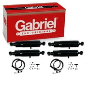 2 pc Gabriel 49223 HiJackers Shock Absorbers for Spring Strut Steering Suspension Shocks Struts