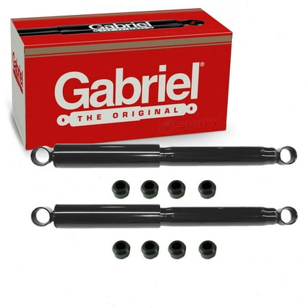 2 pc Gabriel 61510 ProGuard Shock Absorbers for Spring Strut Steering Suspension Shocks Struts Fits select: 2004 TOYOTA TACOMA XTRACAB, 1984-1995 TOYOTA PICKUP