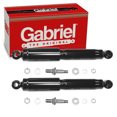 2 pc Gabriel 61525 ProGuard Shock Absorbers for Spring Strut Steering Suspension Shocks Struts Fits select: 1966-1986 CHEVROLET C10, 1987 CHEVROLET R10