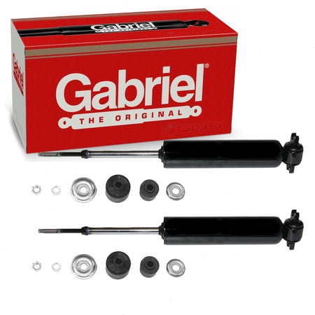 2 pc Gabriel 61544 ProGuard Shock Absorbers for Spring Strut Steering Suspension Shocks Struts Fits select: 1988-2000 CHEVROLET GMT-400, 1995-2000 CHEVROLET TAHOE