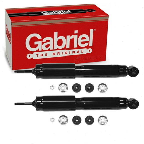 2 pc Gabriel 61552 ProGuard Shock Absorbers for Spring Strut Steering Suspension Shocks Struts