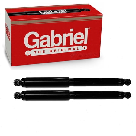 2 pc Gabriel 61614 ProGuard Shock Absorbers for Spring Strut Steering Suspension Shocks Struts Fits select: 1987-1998 FORD F250, 1986-1997 FORD F350