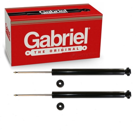2 pc Gabriel 70003 Ultra Shock Absorbers for Spring Strut Steering Suspension Shocks Struts Fits select: 2007-2009 MAZDA 3 I, 2004-2006 MAZDA 3