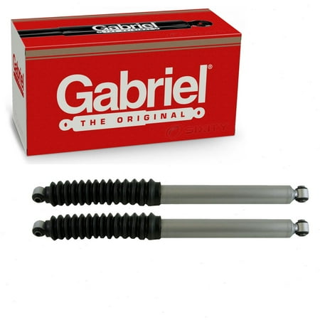 2 pc Gabriel 77412 MaxControl Shock Absorbers for Spring Strut Steering Suspension Shocks Struts Fits select: 1999-2018 CHEVROLET SILVERADO, 2002-2007 DODGE RAM 1500