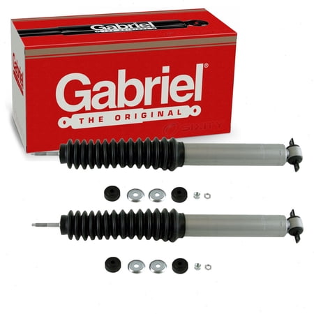 2 pc Gabriel 77424 MaxControl Shock Absorbers for Spring Strut Steering Suspension Shocks Struts Fits select: 1984-2001 JEEP CHEROKEE, 1993-1998 JEEP GRAND CHEROKEE