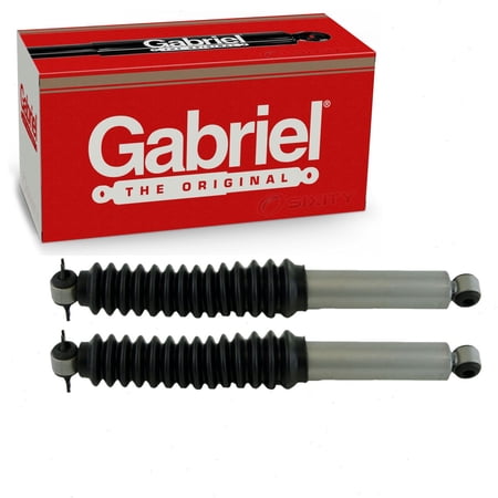 2 pc Gabriel 77425 MaxControl Shock Absorbers for Spring Strut Steering Suspension Shocks Struts Fits select: 1984-2001 JEEP CHEROKEE, 1984-1990 JEEP WAGONEER
