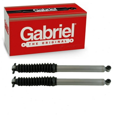 2 pc Gabriel 77488 MaxControl Shock Absorbers for Spring Strut Steering Suspension Shocks Struts Fits select: 1988-2000 CHEVROLET GMT-400, 1989-2000 GMC SIERRA
