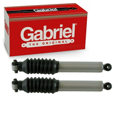 2 pc Gabriel 77609 MaxControl Shock Absorbers for Spring Strut Steering Suspension Shocks Struts Fits select: 1988-2000 CHEVROLET GMT-400, 1995-2000 CHEVROLET TAHOE