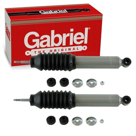 2 pc Gabriel 77614 MaxControl Shock Absorbers for Spring Strut Steering Suspension Shocks Struts