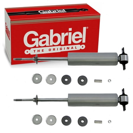 2 pc Gabriel 77954 MaxControl Shock Absorbers for Spring Strut Steering Suspension Shocks Struts Fits select: 2002-2008 DODGE RAM 1500