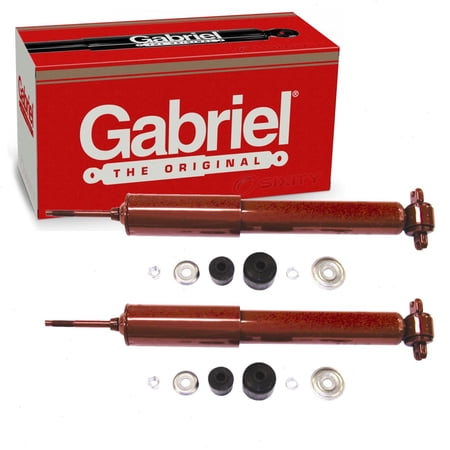 2 pc Gabriel 81668 Guardian Shock Absorbers for Spring Strut Steering Suspension Shocks Struts Fits select: 1988-2000 CHEVROLET GMT-400, 1995-2000 CHEVROLET TAHOE