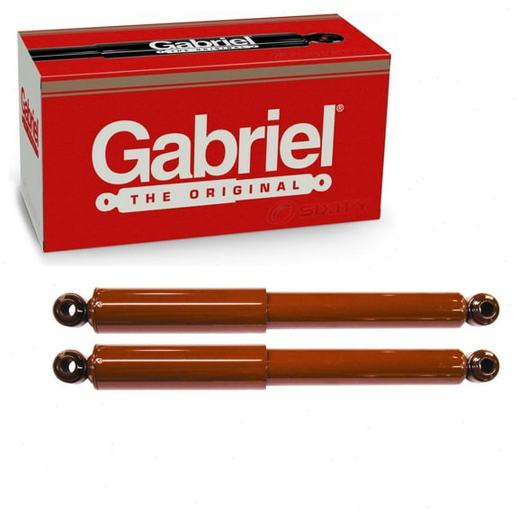 2 pc Gabriel 81676 Guardian Shock Absorbers for Spring Strut Steering Suspension Shocks Struts