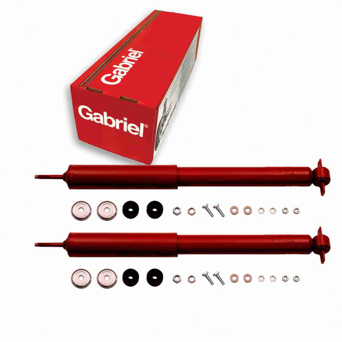 2 pc Gabriel Front Guardian Shock Absorbers compatible with Jeep Grand