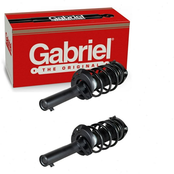 2 pc Gabriel Front ReadyMount Strut & Coil Springs compatible with Volkswagen Passat 2006-2017