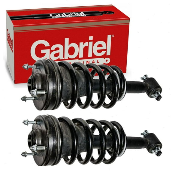 2 pc Gabriel Front ReadyMount Suspension Strut Assembly compatible with GMC Yukon 2007-2013