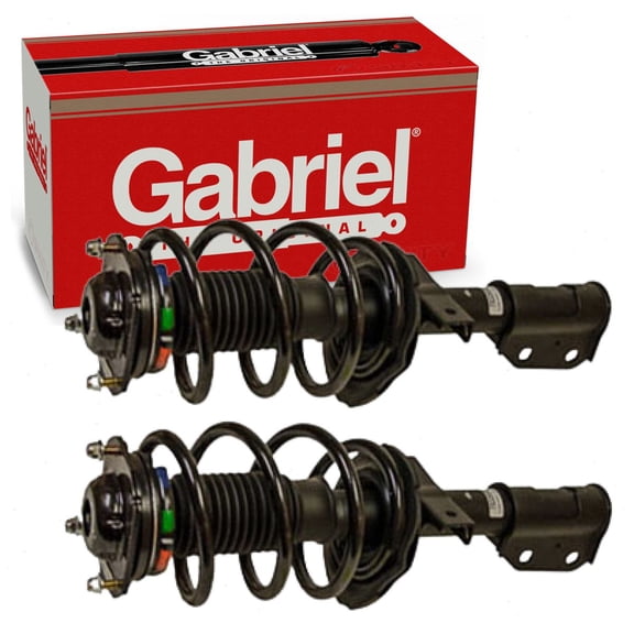 2 pc Gabriel Front ReadyMount Suspension Strut Assembly compatible with Saturn Outlook 2007-2010