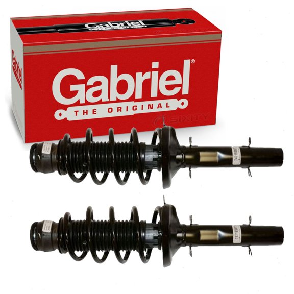 2 pc Gabriel Front ReadyMount Suspension Strut Assembly compatible with Volkswagen Jetta 1999-2005