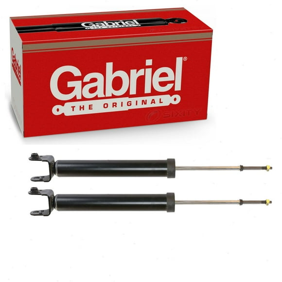 2 pc Gabriel G51802 Ultra Shock Absorbers for Spring Strut Steering Suspension Shocks Struts Fits select: 2004-2008 NISSAN MAXIMA