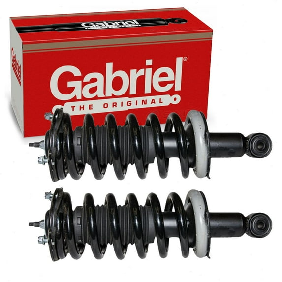 2 pc Gabriel G57092 ReadyMount Suspension Strut & Coil Springs for Assembly Shock Shocks Struts Fits select: 2004-2015 NISSAN TITAN, 2004-2015 NISSAN ARMADA