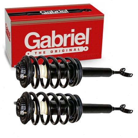 2 pc Gabriel G57135 ReadyMount Suspension Strut & Coil Springs for Assembly Shock Shocks Struts Fits select: 2001-2005 VOLKSWAGEN PASSAT, 2000-2004 AUDI A6