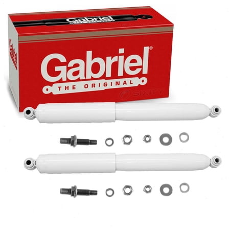 2 pc Gabriel G63349 Ultra Shock Absorbers for Spring Strut Steering Suspension Shocks Struts Fits select: 1973-1986 CHEVROLET C10, 1987 CHEVROLET R10
