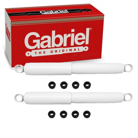 2 pc Gabriel G63494 Ultra Shock Absorbers for Spring Strut Steering Suspension Shocks Struts Fits select: 1995-2004 TOYOTA TACOMA, 1984-1995 TOYOTA PICKUP