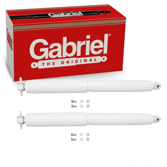 2 pc Gabriel G63607 Ultra Shock Absorbers for Spring Strut Steering Suspension Shocks Struts Fits select: 2000-2005 FORD EXCURSION, 1991-1994 FORD EXPLORER