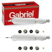 2 pc Gabriel G63623 Ultra Shock Absorbers for Spring Strut Steering Suspension Shocks Struts Fits select 1992-2019 FORD ECONOLINE