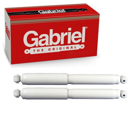 2 pc Gabriel G63844 Ultra Shock Absorbers for Spring Strut Steering Suspension Shocks Struts Fits select: 2002-2005,2007-2012 JEEP LIBERTY