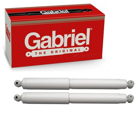2 pc Gabriel G63892 Ultra Shock Absorbers for Spring Strut Steering Suspension Shocks Struts Fits select: 2004-2009 DODGE DURANGO, 2007-2009 CHRYSLER ASPEN
