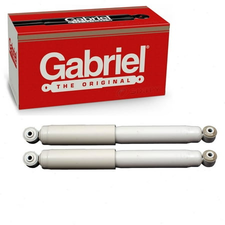 2 pc Gabriel G64015 Ultra Shock Absorbers for Spring Strut Steering Suspension Shocks Struts Fits select: 2005-2013 CHEVROLET EQUINOX, 2010-2013 GMC TERRAIN