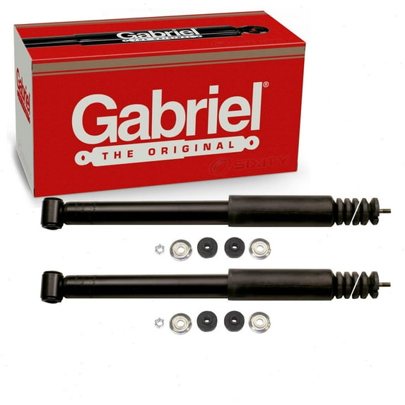 2 pc Gabriel Rear Ultra Shock Absorbers compatible with Ford Mustang 2005-2014