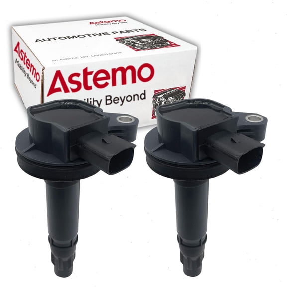 2 pc Hitachi IGC0169 Ignition Coils for 7T4Z12029DA 7T4Z12029E Spark Plug Wire Boot