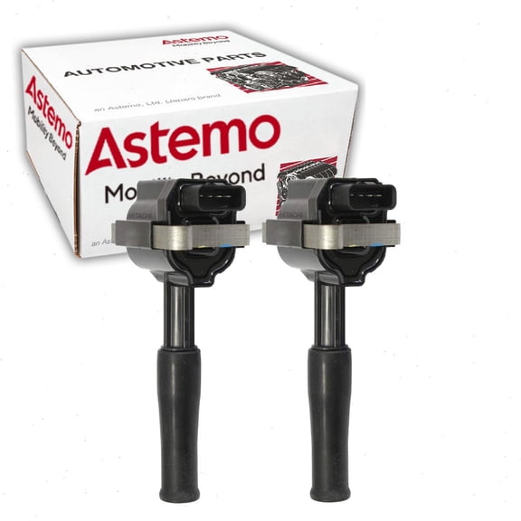 2 pc Hitachi IGC4007 Ignition Coils for Spark Plug Wire Boot