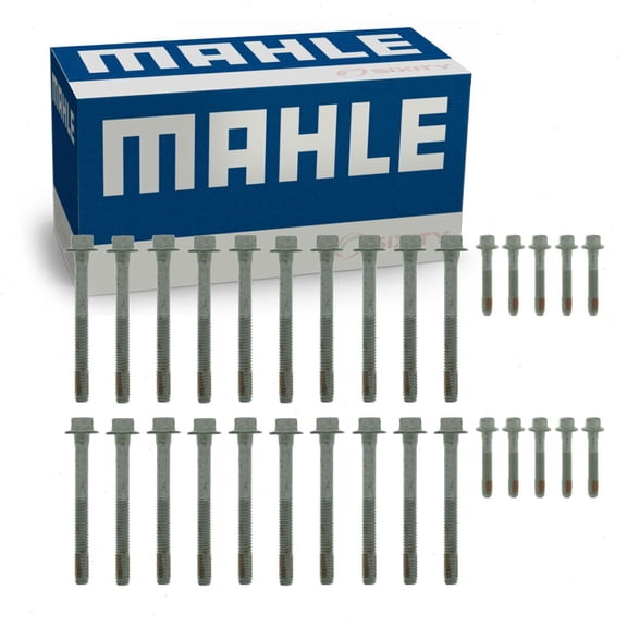 2 pc MAHLE Engine Cylinder Head Bolt Sets compatible with Chevrolet 1500 Avalanche Camaro Caprice Colorado Corvette Expres 4.8L 5.3L 5.7L 6.0L 6.2L 7.0L V8 2004-2016
