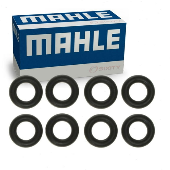 2 pc MAHLE Fuel Injector O-Ring Kits compatible with Ford C-Max Contour Escape Escort Fiesta Focus Fusion Mustang Police R 1.6L 1.9L 2.0L 2.3L 2.5L L4 V6 1990-2020