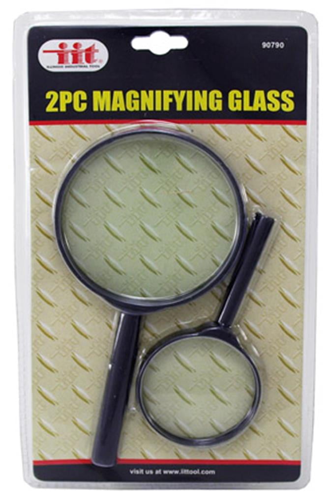 Illinois Industrial Tool 2-pc. Magnifying Glass