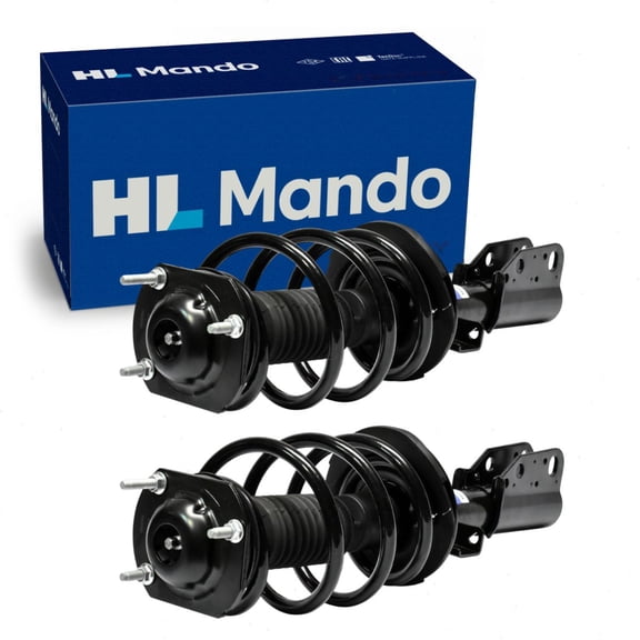 2 pc Mando Front Strut & Coil Springs compatible with Chevrolet Traverse 2009-2012