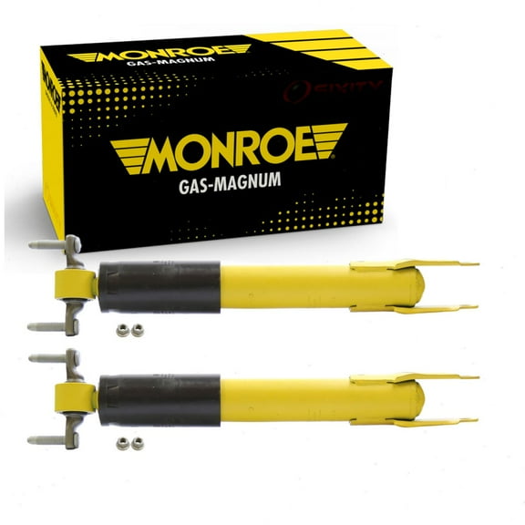 2 pc Front Shock Absorbers compatible with Chevrolet Silverado 3500 HD 2011-2019